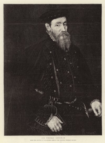 Sir Thomas Gresham - (after) English School