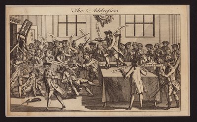The Addressers (gravure) - (after) English School