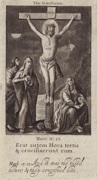 La Crucifixion de Jésus-Christ - (after) English School