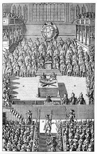 Procès de Charles Ier, janvier 1649 - (after) English School