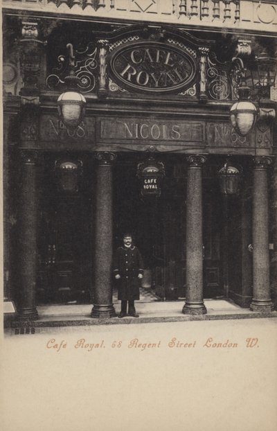 Café Royal, 68, Regent Street, Londres, Ouest - (after) English photographer