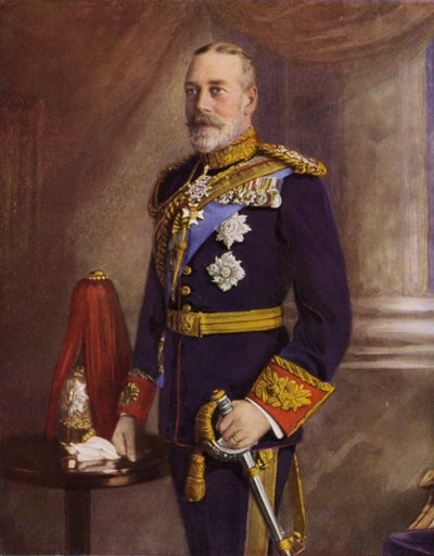 Sa Majesté le Roi George V - (after) English photographer