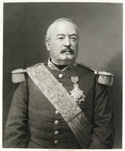 Maréchal Bazaine (gravure) - (after) English photographer