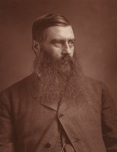 Portrait de G A Henty - (after) English photographer