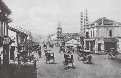 Singapour : North Bridge Road - (after) English photographer