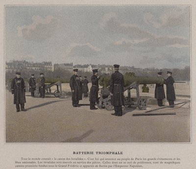 Batterie Triomphale - (after) French Photographer