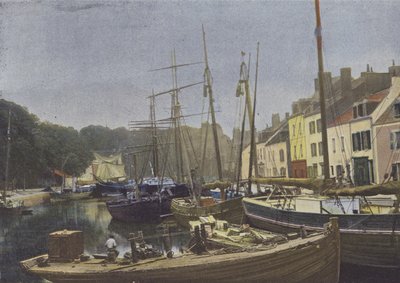 Belle-Île-en-Mer, Port de Palais - (after) French Photographer