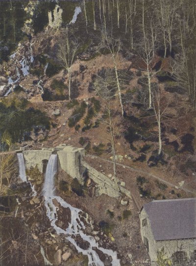 Cascade des Eaux Chaudes - (after) French Photographer