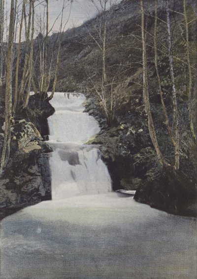 Cascade du Benet, près de Murat - (after) French Photographer