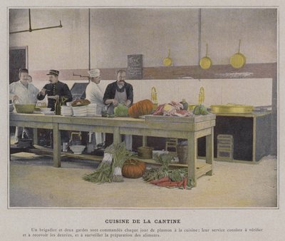 Cuisine de la cantine - (after) French Photographer