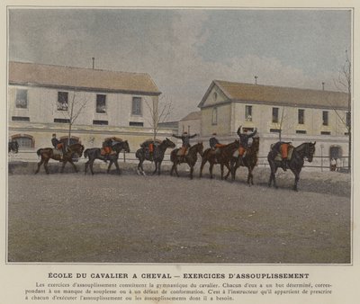 Ecole du Cavalier a Cheval, Exercices D
