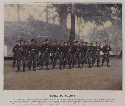 École du Soldat - (after) French Photographer
