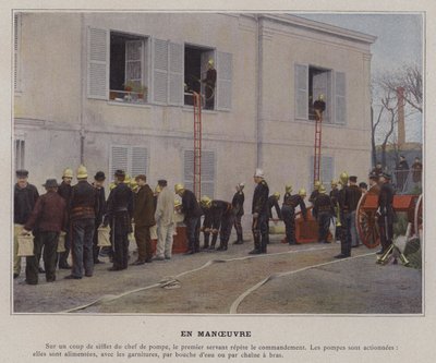 En Manœuvre - (after) French Photographer