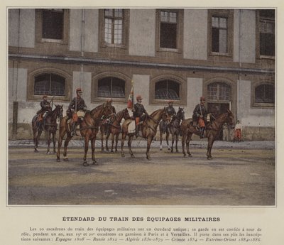Étendard du Train des Équipages Militaires - (after) French Photographer