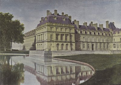 Fontainebleau, Cour de la Fontaine - (after) French Photographer