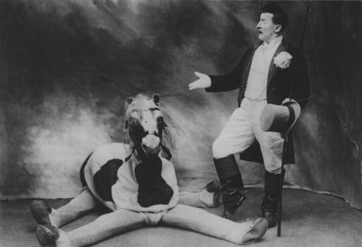 Footit et son cheval - (after) French Photographer