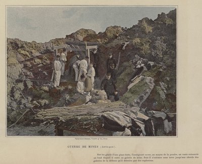 Guerre de Mines, Attaque - (after) French Photographer