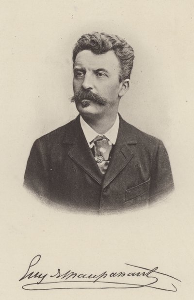 Guy de Maupassant, écrivain de nouvelles et romancier français - (after) French Photographer