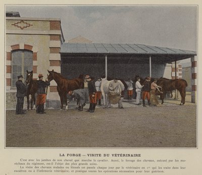 La Forge, Visite du Vétérinaire - (after) French Photographer