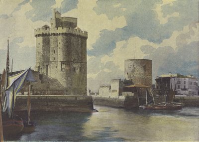La Rochelle, Entrée du Port - (after) French Photographer