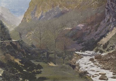La Route des Eaux Chaudes - (after) French Photographer