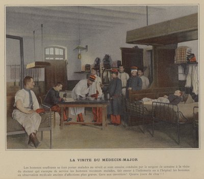 La Visite du Médecin-Major - (after) French Photographer