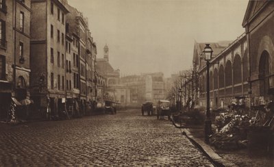 La rue de la Tonnellerie, aux Halles - (after) French Photographer