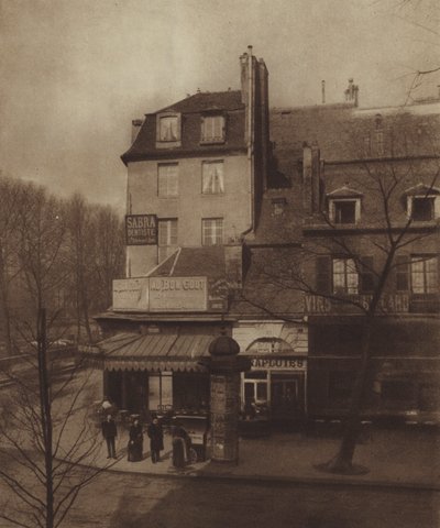 Le meme coin, vu du Boulevard du Palais - (after) French Photographer