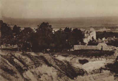 Le versant nord de la Butte en 1855 - (after) French Photographer