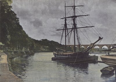 Les rives du Blavet, à Hennebont - (after) French Photographer