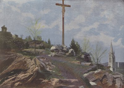 Lourdes, Le Calvaire - (after) French Photographer