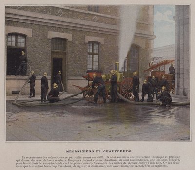 Mécaniciens et Chauffeurs - (after) French Photographer