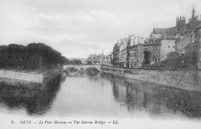 Metz : Le Pont Moreau - (after) French Photographer