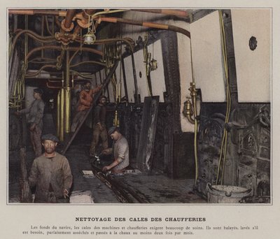 Nettoyage des Cales des Chaufferies - (after) French Photographer