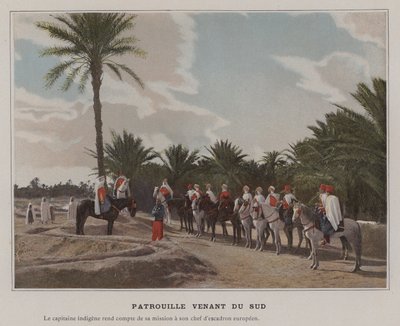 Patrouille venant du sud - (after) French Photographer