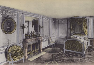 Petit Trianon, Chambre de Marie-Antoinette - (after) French Photographer