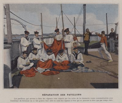 Réparation des Pavillons - (after) French Photographer