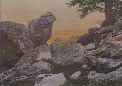 Rochers du mont Ussy - (after) French Photographer