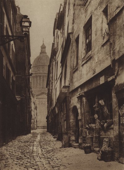 Rue des Carmes et rue Valette - (after) French Photographer