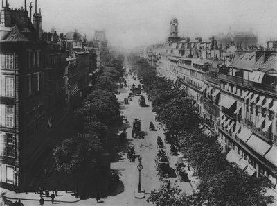 Les Grands Boulevards à la Place Druot - (after) French Photographer