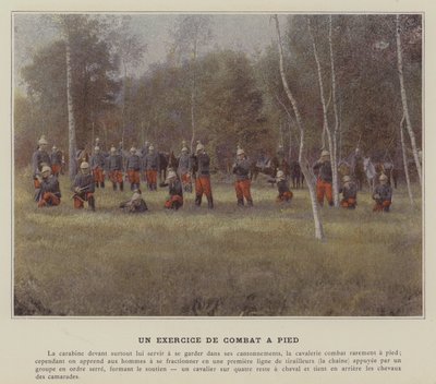 Un Exercice de Combat à Pied - (after) French Photographer