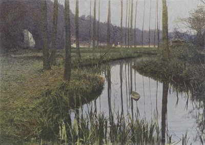 Vaux de Cernay, Le Ruisseau - (after) French Photographer