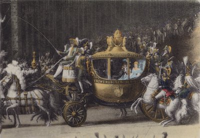 Voiture du Mariage de Napoléon 1er, 2 Avril 1810 - (after) French Photographer
