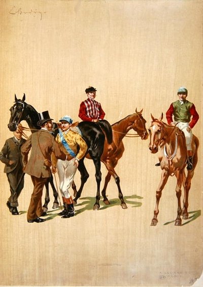 Jockeys sur l
