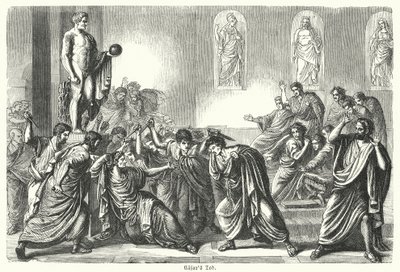 Assassinat de Jules César - (after) German School