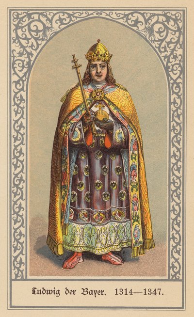 Louis IV, Saint-Empereur romain - (after) German School