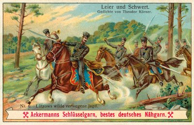 La chasse sauvage de Lützow - (after) German School