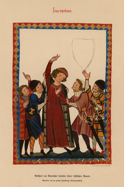 Neidhart von Reuental - (after) German School