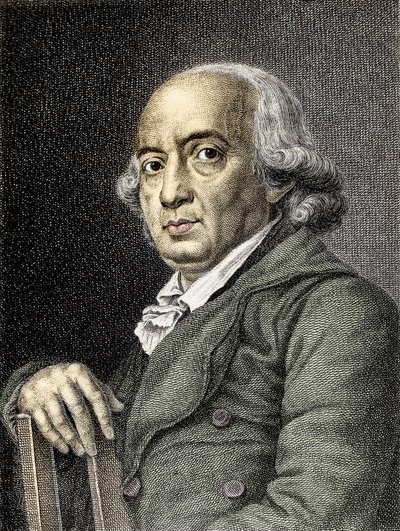 Portrait de Johann Gottfried von Herder, poète et philosophe allemand - (after) German School