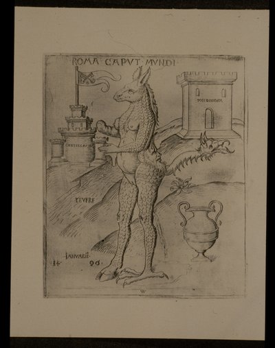 Roma Caput Mundi. janvier - (after) German School